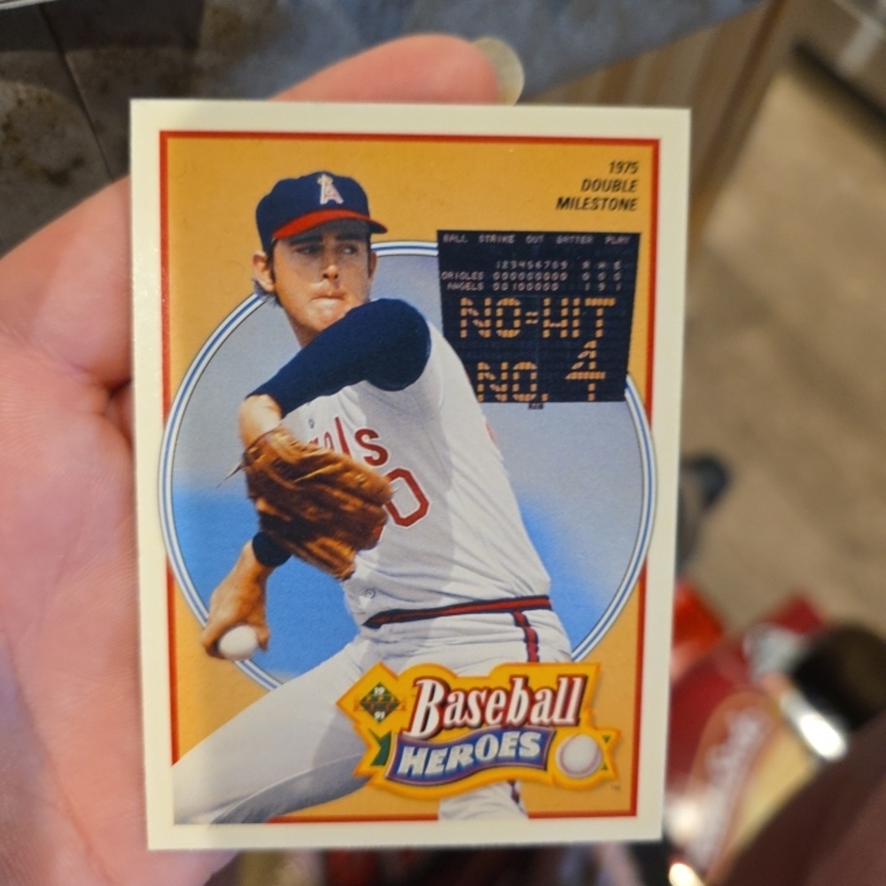 Baseball Heroes Trading Card